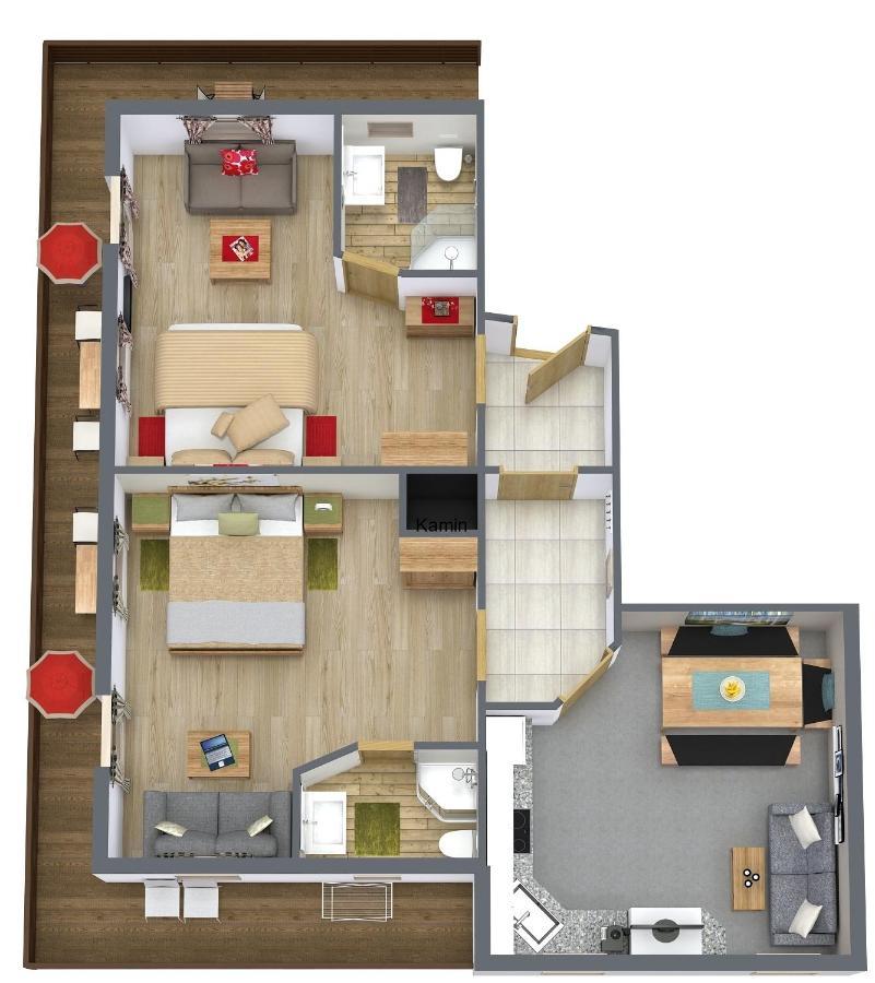 Hof Neuhaus Apartment Mayrhofen Ngoại thất bức ảnh